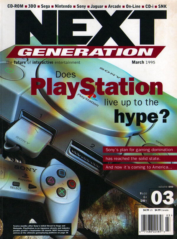 Next Generation Issue 3 (March 1995) cover